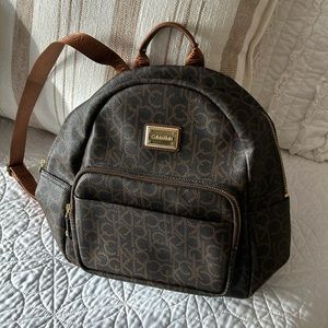Calvin Klein Signature monogram, backpack